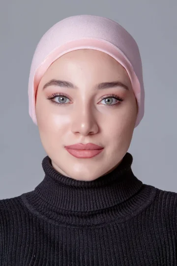 Pudra Dikişsiz Kaymayan Bone (Likralı)