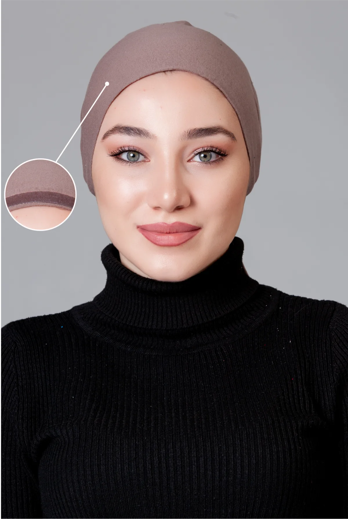 Vizon Dikişsiz Kaymayan Bone
