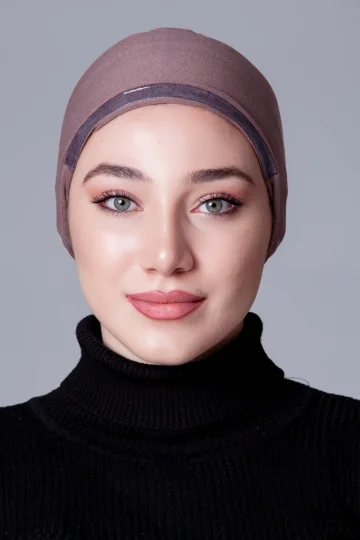 Vizon Dikişsiz Kaymayan Bone (Likralı) küçük görüntüsü